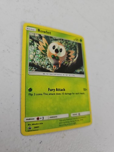 Rowlet SM01 General Mills Holo Promo NM Near Mint Pokémon - Picture 6 of 8