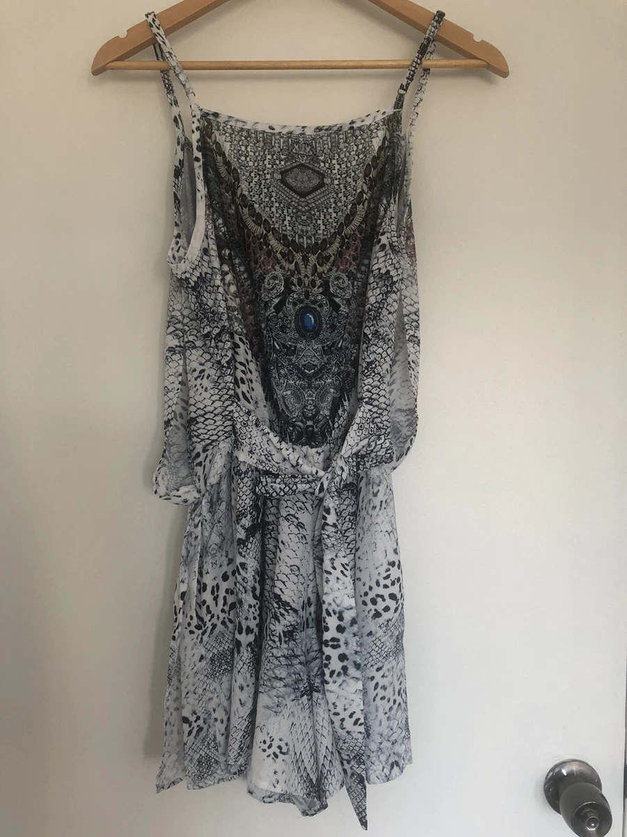 Snakeskin playsuit new arrivals