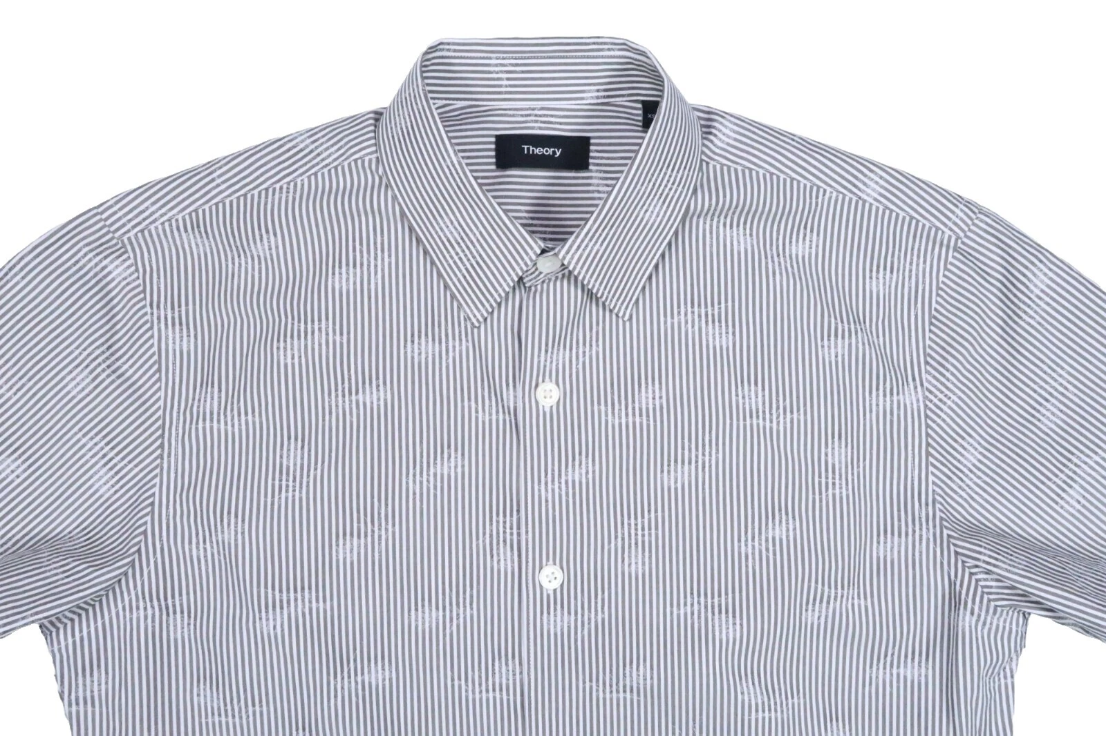 Camisas informales con botones para hombre Theory con lunares