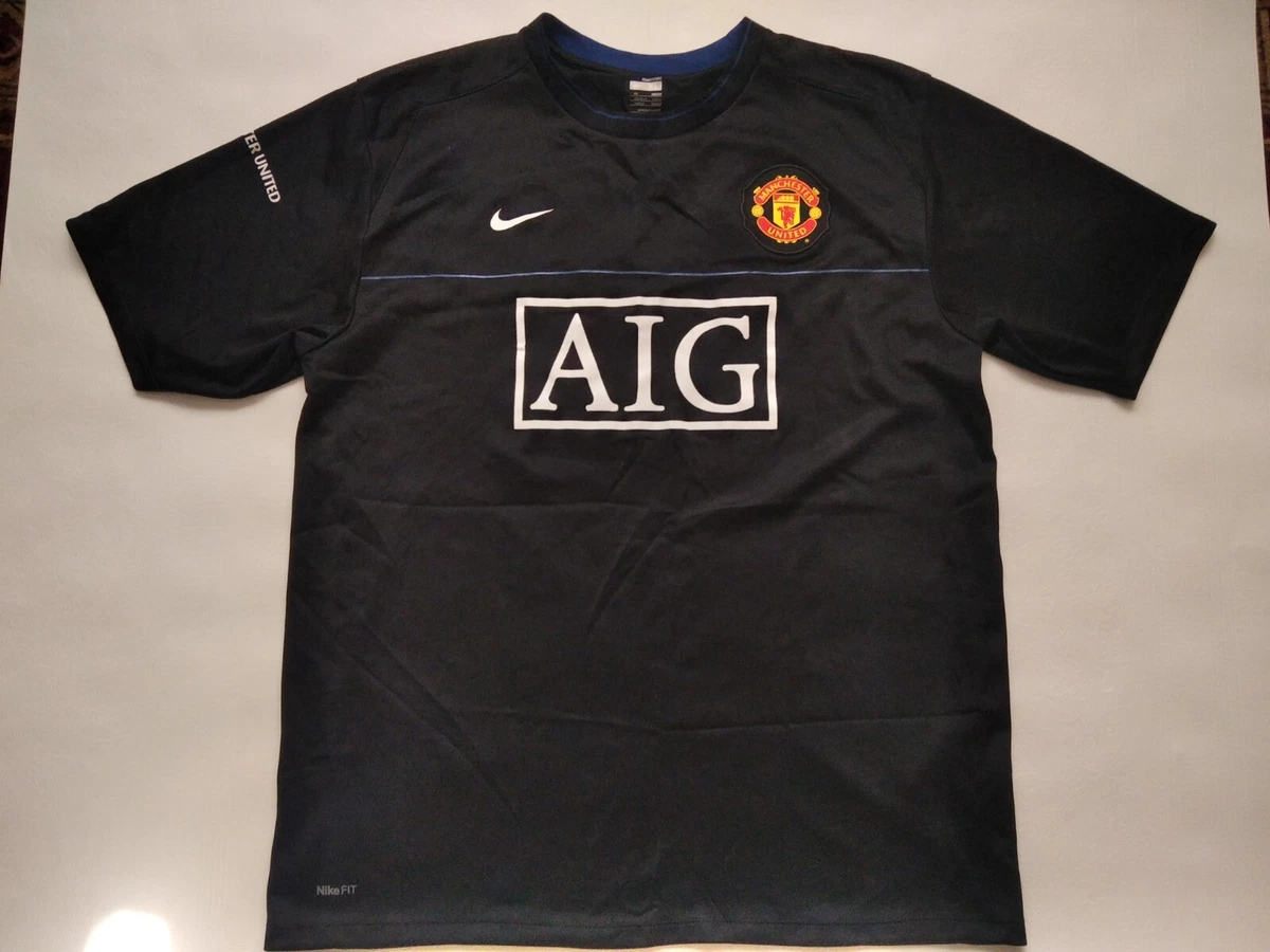 Men's Manchester United Training Jersey - Collegiate Royal/Black