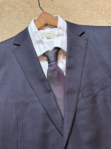 Z by Ermenegildo Zegna Natural Comfort Wool Blazer Sport Coat Suit Jacket 40R - Picture 11 of 12