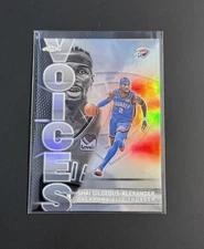 2025 Topps Chrome Shai Gilgeous-Alexander Voices Refractor #VS-3 Thunder