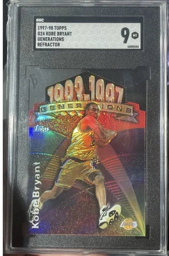 Kobe Bryant Generations Refractor SGC 9