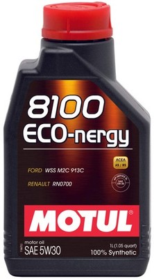 Motul 102782 FITS: 1L Synthetic Engine Oil 8100 5W30 ECO-NERGY Ford 913C Motor O