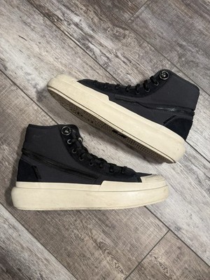 ADIDAS Y-3 AJATU COURT HIGH BLACK BLISS SIZE 11.5 