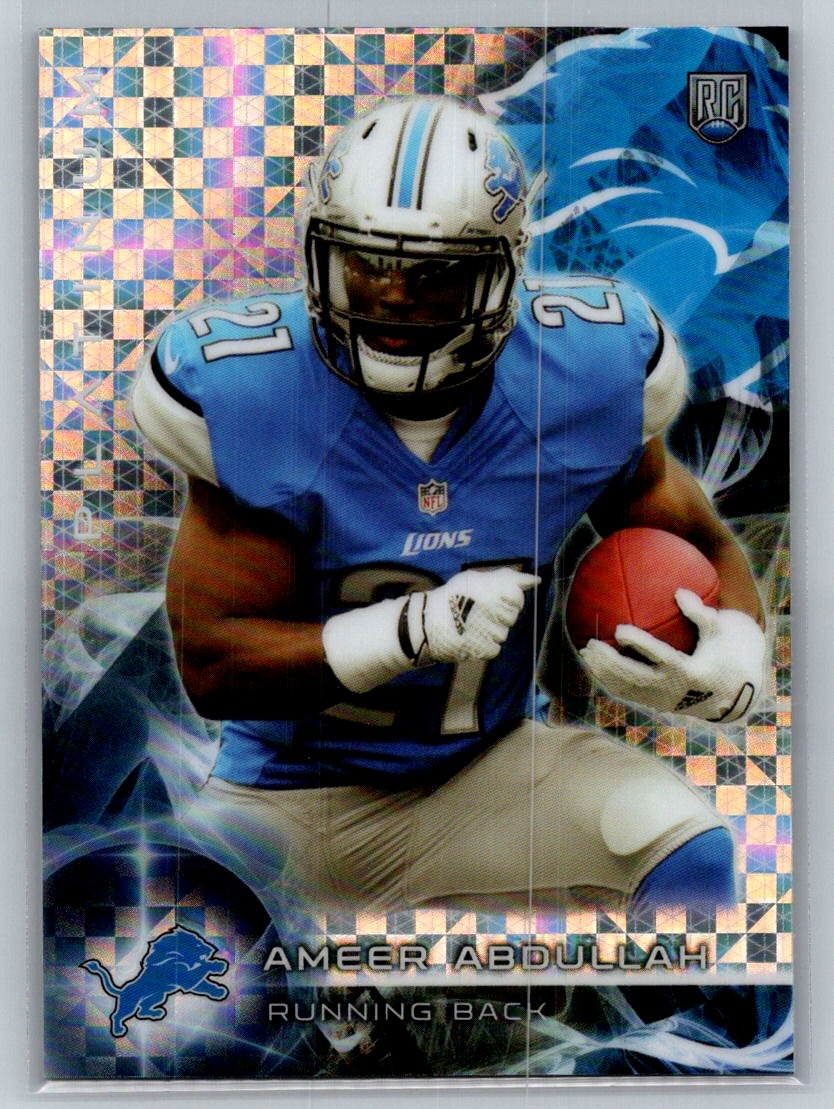 Ameer Abdullah Topps Platinum #136 X-Fractor