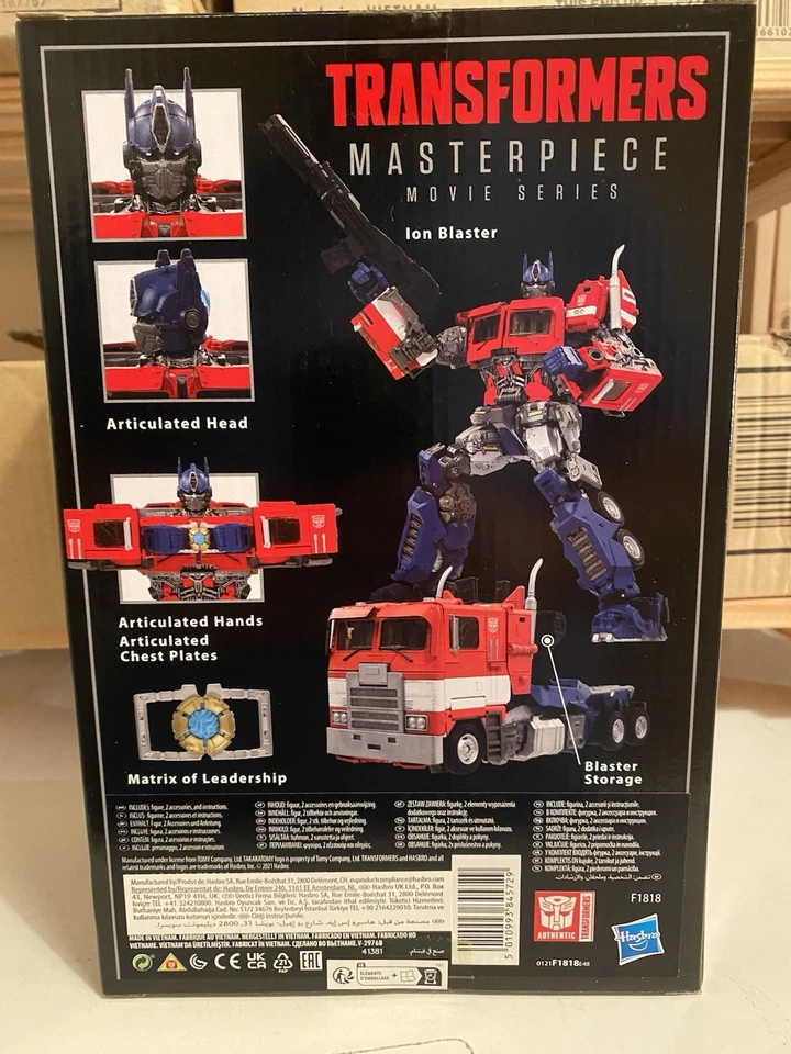 Transformers - Movie Masterpiece - MPM 12 - OPTIMUS PRIME - new/sealed - Image 2 of 2