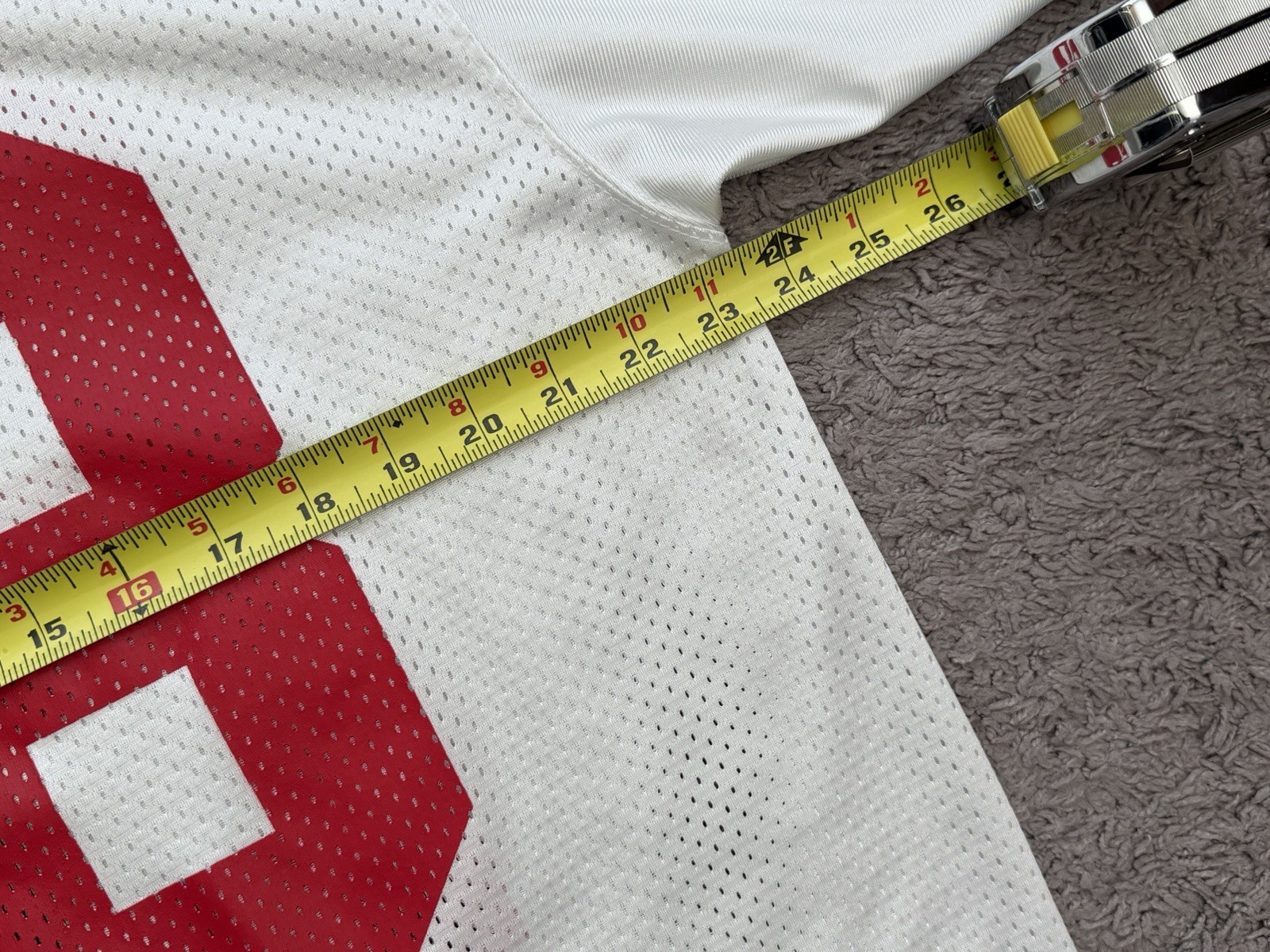 Nike Ohio State Buckeyes #28 Chris Beanie Wells White Jersey Men’s Size Large thumbnail 5