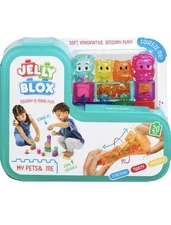 GOLIATH Jelly Blox My Pets and Me Set 20 Soft Play Blocks Construction Toy New