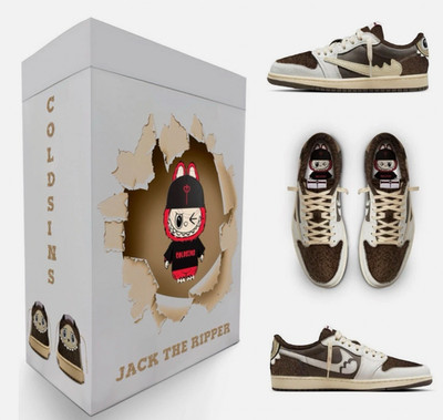Cold Sins JACK THE RIPPER X LABUBU CUSTOMS Size 6.5 Men