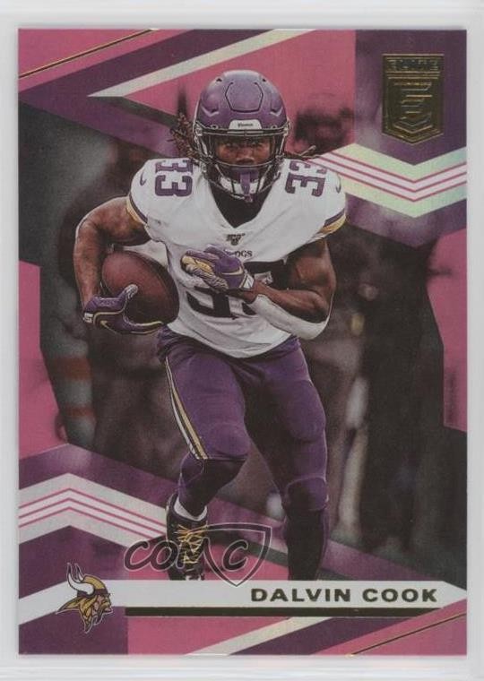 2020 Panini Donruss Elite Pink Dalvin Cook #72 0f3j