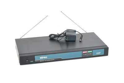 MIPRO MR-123 Dual Channel VHF Receiver with Power Cord