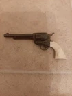 Vintage Diecast Western Miniature Colt 45 Marx Toys 3.5” 1950's Longhorn Handle