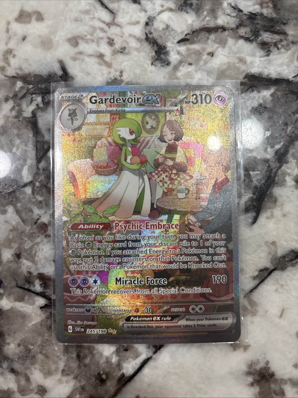 Gardevoir ex 2023 Scarlet & Violet #245/198 Special Illustration