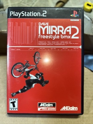 Dave Mirra Freestyle BMX 2 (Sony PS2) Untested AsIs  CIB Manual See Pics