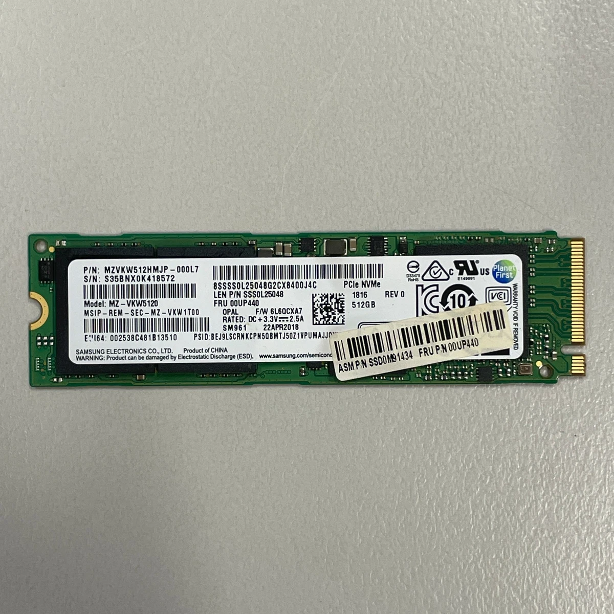 Las mejores ofertas en Las unidades de estado sólido Samsung 512GB