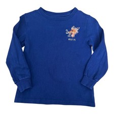 Polo Ralph Lauren Kids Lunar New Year Long Sleeve Shirt Size 5 Blue
