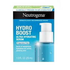 Neutrogena Hydro Boost Ultra Hydrating Serum Hyaluronic Acid Fragrance Free New