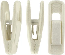 Velvet Hangers Clips 80 Pack, Non-Slip Pants Hangers Velvet Clips for Skirt