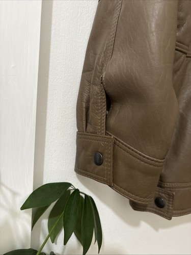 John Stephen King Of Carnaby St Vintage Leather Jacket Light Brown Mod Retro 102 - Picture 8 of 13