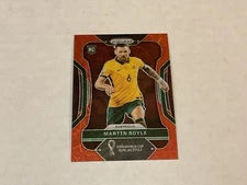 2022 Panini Prizm World Cup Qatar - Martin Boyle #285 Choice Red Prizm