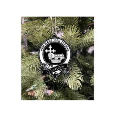 MacKillop Family Crest Christmas Ornament Laser Engraved Scottish Clan Gift