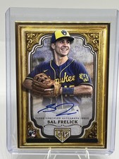 2024 Topps Gilded Sal Frelick Topps Gallery of Gold Autographs #/50