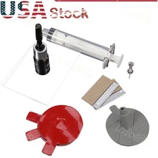 Windshield Chip Crack Repair DIY Kit Car Windscreen Restoration Tool Set