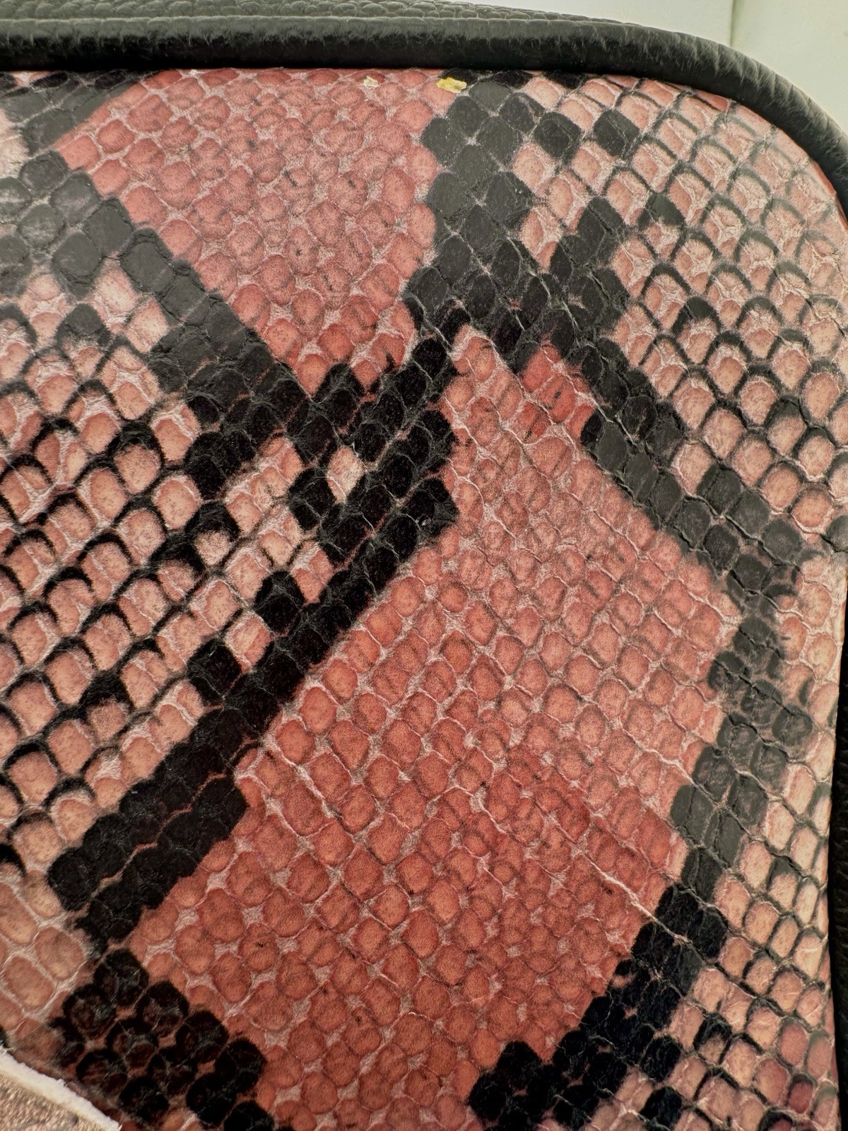 Golden Goose Pink Black Python Star Shoulder Bag … - image 17