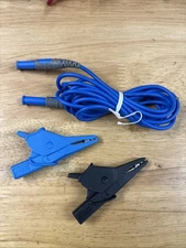 HIOKI Hioki Electric Extension Cable Leads Test alligator Clamps Lot Misc Parts