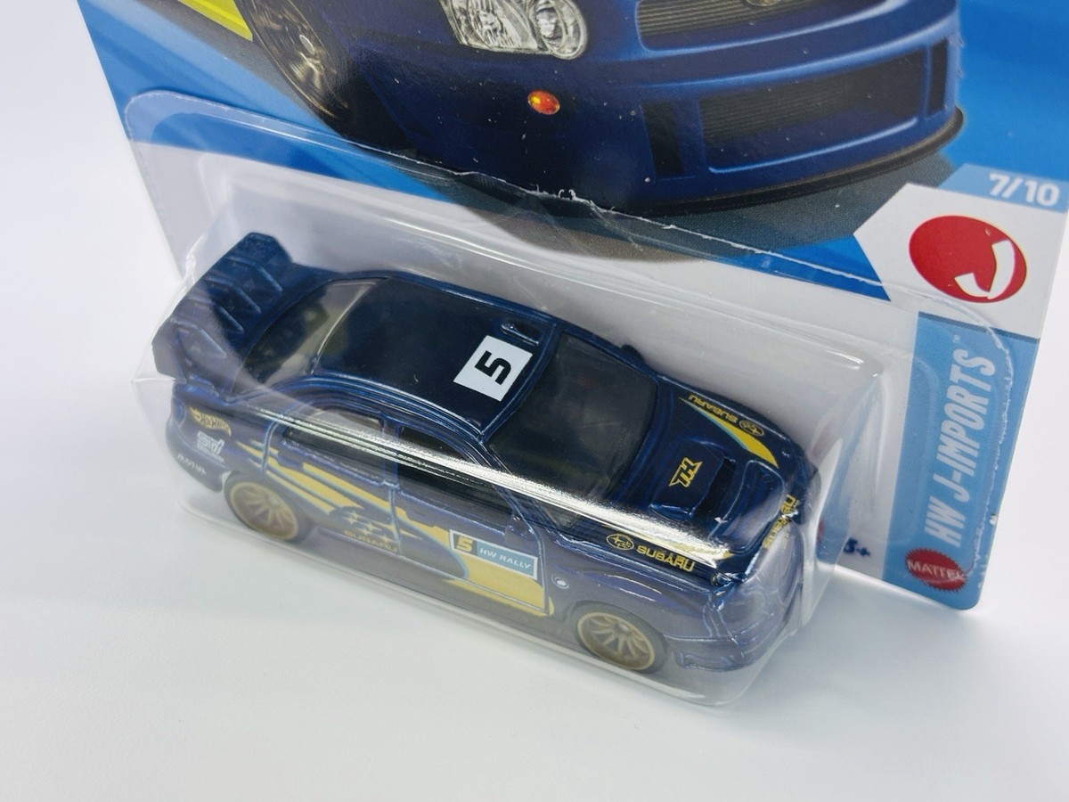 Hot Wheels 2026 Super Treasure Hunt STH # Subaru Impreza ,US Card