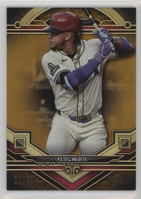 2024 Topps Triple Threads Gold 28/99 Ketel Marte #87 6fs