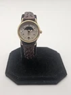 Vintage 1990s Timex Sun & Moon Phase Quartz Watch 364 T Cell - Braided Leather
