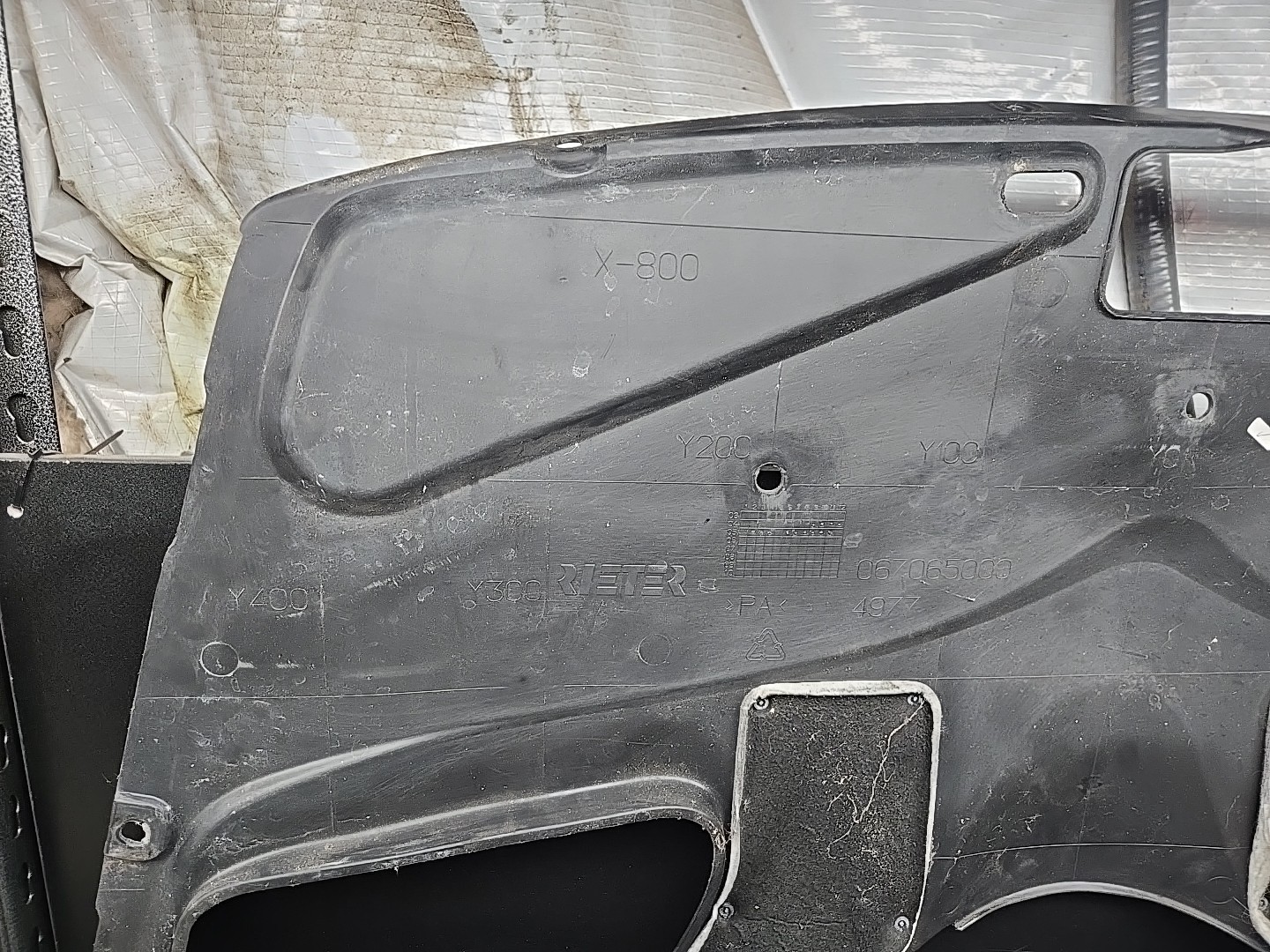 03-13 Maserati Quattroporte S M139 Engine Motor Cover Trim Panel OEM