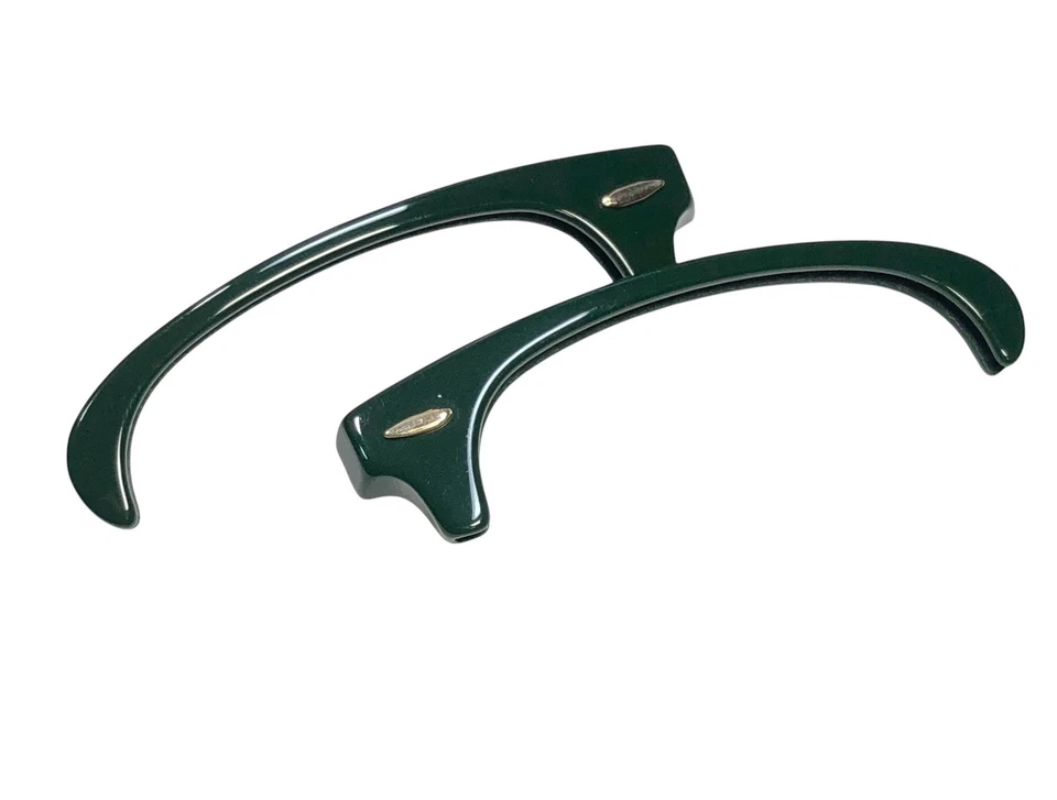 Ray Ban RB3016 Clubmaster Chromance Green Front Plastic Browbar Size 55-21mm - Imagem 2 de 4