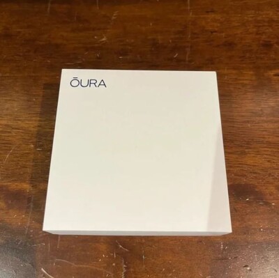 New In Box Oura Ring Gen 3 Heritage Color Black/Silver Choose Size 6 to 13