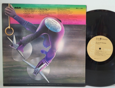 SCORPIONS Fly To The Rainbow 1974 LP RCA PPL1-4025 - Play Tested