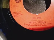 Aretha Franklin Say a little prayer/See-Saw.RED ATLANTIC 1968 UK PRESSING