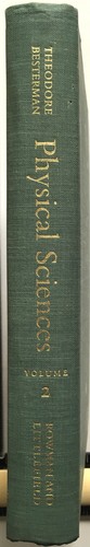 Besterman: Physical Sciences: A Bibliography V. 1&2 (Rowman & Littlefield, '71) - Picture 7 of 7