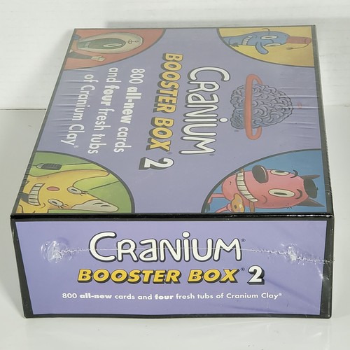 Cranium Booster Box 2 Expansion Set 800 Cards 4 Tubs Clay Vtg 2002 Fun Game New - Picture 3 of 9