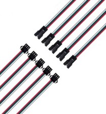 5 Paar JST SM 3 Pin Stecker Buchse mit Kabel 150mm LED Licht Streifen 15 cm
