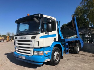 Scania P230 18 Tonne skip lorry | eBay
