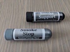 STOP SMOKING Aromatherapy Kit- 2-Pack Essential Oil Personal Inhaler Combo