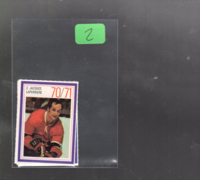 B2943- 1970-71 Esso Power Players Hk Cards 1-251 -You Pick- 15+ FREE US SHIP