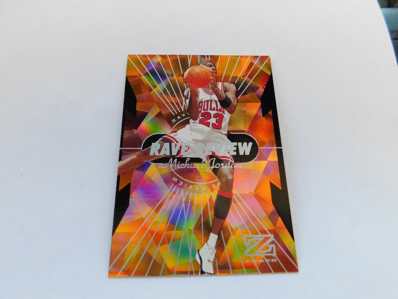 1997-98 Michael Jordan Skybox Z-Force Rave Reviews #6 Of 12 
