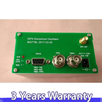 GPSDO-10MHz GPS Disciplined Oscillator GPS Clock (Square Wave) 10MHz Output