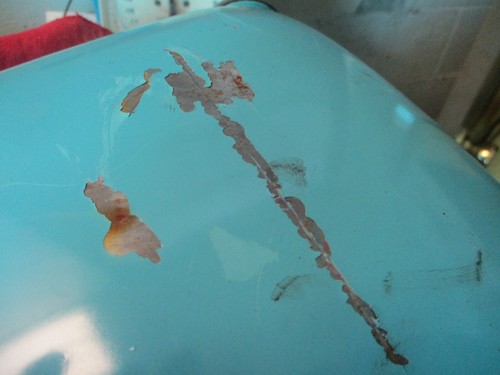 Ariel Red Hunter Hunt Master Swing Arm Oil Tank 090724 - Picture 6 of 19
