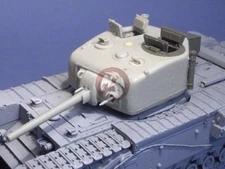 Resicast 1/35 Churchill 75mm NA 75 Turret Conversion +Interior (AFV Club) 351208
