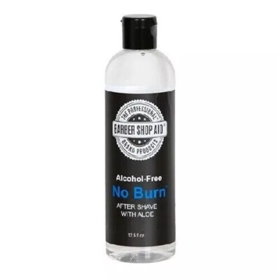 The Barber Shop Aid Alcohol Free No Burn After Shave with Aloe 12.5 oz NEW