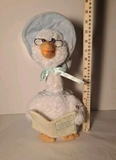 Cuddle Barn 14" Mother Goose Animated Talking Plush Nursery Rhymes TESTED WORKS